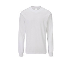 Mantis MT006 - ESSENTIËLE ZWARE T SHIRT MET LANGE MOUWEN