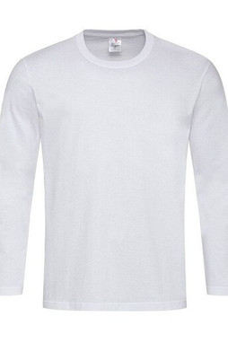 STEDMAN ST2130 - Herrtröja i Ringspunnen Bomull med Lång Ärmar