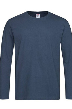 STEDMAN ST2130 - Herrtröja i Ringspunnen Bomull med Lång Ärmar