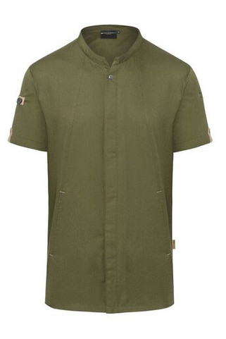 KARLOWSKY KYJM36 - Short sleeve innovative sustainable chef jacket