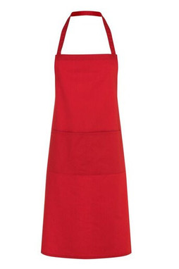 KARLOWSKY KYLS7 - Polycotton bib apron with pocket