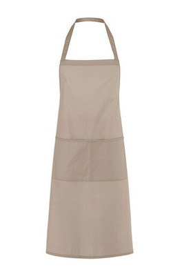 KARLOWSKY KYLS7 - Polycotton bib apron with pocket