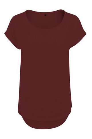 Build Your Brand BY036 - Womens t-shirt with extended back