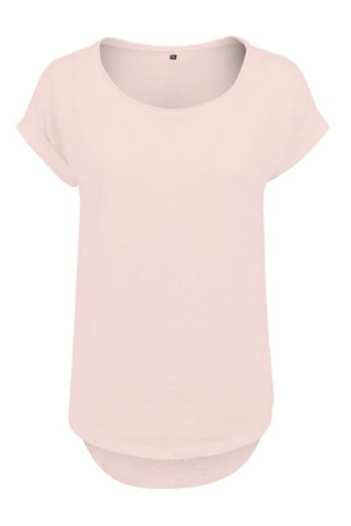 Build Your Brand BY036 - Дамска тениска с удължен гръб