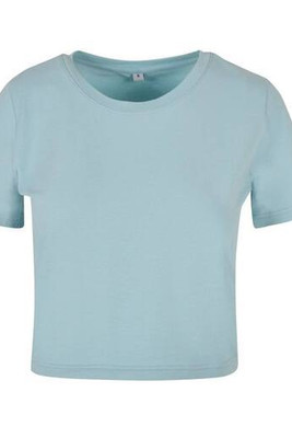Build Your Brand BY042 - Trendy Women's Cropped T-Shirt with Comfort Fit