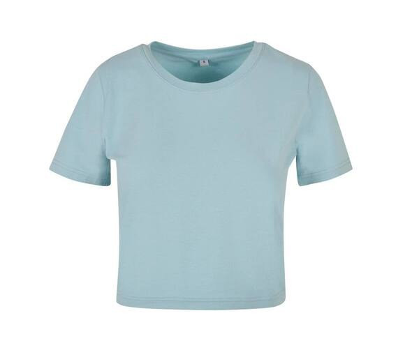 Build Your Brand BY042 - Trendy Women's Cropped T-Shirt with Comfort Fit