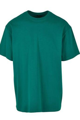Build Your Brand BY102 - T-Shirt Oversize Uomo in Cotone Senza Etichetta