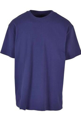 Build Your Brand BY102 - T-Shirt Oversize Uomo in Cotone Senza Etichetta
