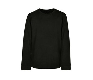 BUILD YOUR BRAND BY135 - Kids Sporty Long Sleeve Cotton Tee