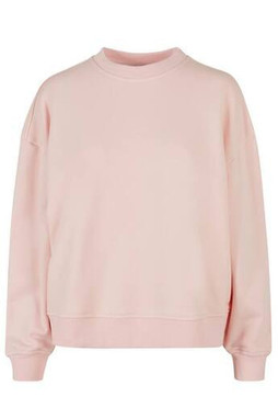 BUILD YOUR BRAND BY212 - LADIES OVERSIZED CREWNECK