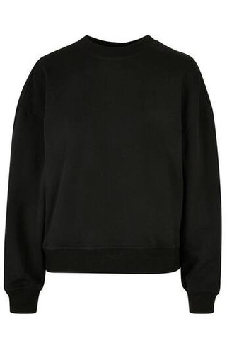 BUILD YOUR BRAND BY212 - LADIES OVERSIZED CREWNECK