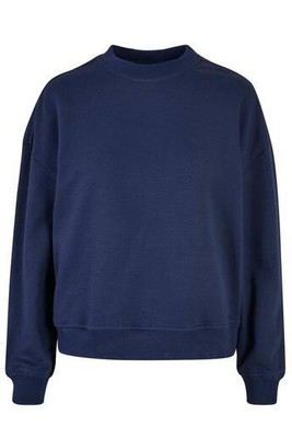 BUILD YOUR BRAND BY212 - LADIES OVERSIZED CREWNECK