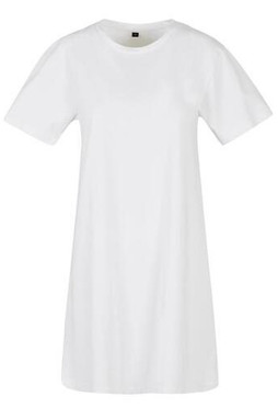 BUILD YOUR BRAND BY214 - Robe T-shirt Féminine Sportive en Coton Jersey