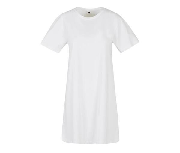 BUILD YOUR BRAND BY214 - Sporty Feminine A-Line Cotton Tee Dress