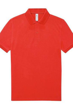 B&C BCU424 - Short-sleeved fine piqué poloshirt