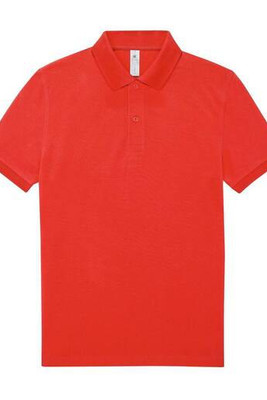 B&C BCU424 - Short-sleeved fine piqué poloshirt