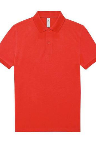 B&C BCU424 - Short-sleeved fine piqué poloshirt