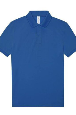 B&C BCU424 - Short-sleeved fine piqué poloshirt