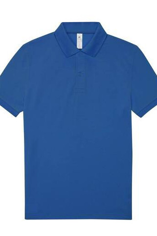B&C BCU424 - Short-sleeved fine piqué poloshirt