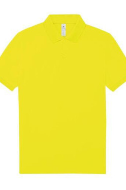 B&C BCU424 - Short-sleeved fine piqué poloshirt