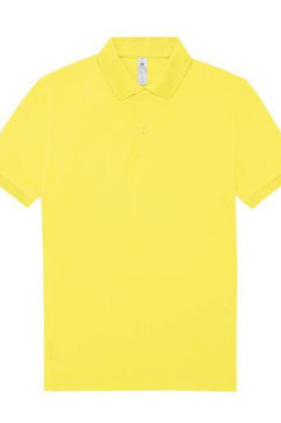 B&C BCU424 - Kurzärmeliges Poloshirt aus feinem Piqué