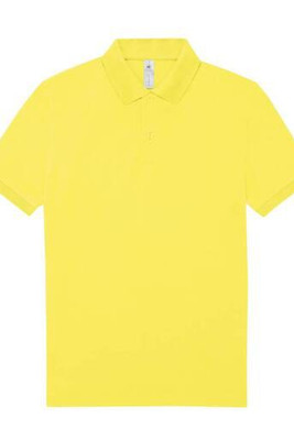 B&C BCU424 - Short-sleeved fine piqué poloshirt