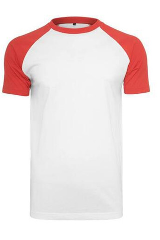 Build Your Brand BY007 - Trendy Raglan Sleeve Baseball Tee for Sports Fans
