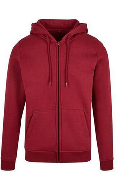 BUILD YOUR BRAND BY012 - Sweat zippé capuche lourd