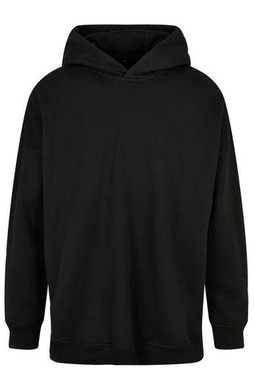 BUILD YOUR BRAND BY199 - OVERSIZED CUT ON SLEEVE HOODY