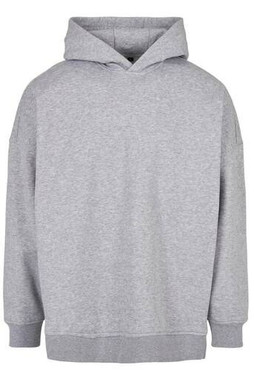 BUILD YOUR BRAND BY199 - OVERSIZED CUT ON SLEEVE HOODY