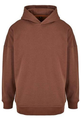 BUILD YOUR BRAND BY199 - OVERSIZED CUT ON SLEEVE HOODY