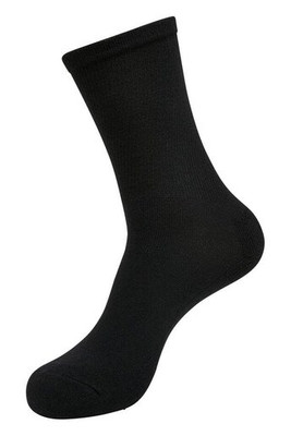 BUILD YOUR BRAND BY201 - Comfort Fit Ribbed Ankle Crew Socks
