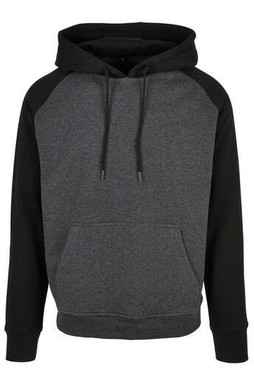BUILD YOUR BRAND BYB005 - Sweat capuche manches et capuche contrastées