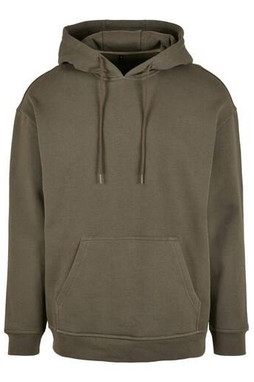 BUILD YOUR BRAND BYB006 - Hoody Confortable en Coton Mélangé Oversize