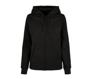 BUILD YOUR BRAND BYB009 - LADIES BASIC ZIP HOODY