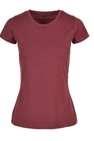 Build Your Brand BYB012 - Comfortabele Dames Katoenen T-shirt
