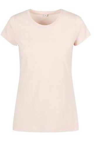 BUILD YOUR BRAND BYB012 - Klassisk Dame T-shirt i Blød Jersey Bomuld
