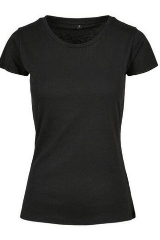 BUILD YOUR BRAND BYB012 - Womens Essential Fitted Cotton Tee