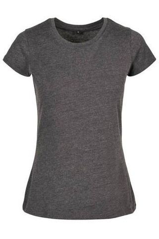 Build Your Brand BYB012 - Comfortabele Dames Katoenen T-shirt