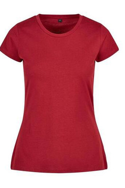 BUILD YOUR BRAND BYB012 - Camiseta Feminina Básica em Algodão