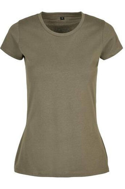 BUILD YOUR BRAND BYB012 - T-shirt Femme Confort en Coton Jersey