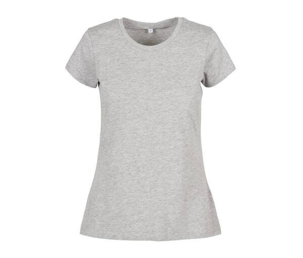 BUILD YOUR BRAND BYB012 - Damen Komfort Basic T-Shirt aus Jersey Baumwolle