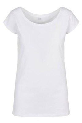 BUILD YOUR BRAND BYB013 - T-Shirt mit weitem Halsausschnitt