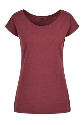 BUILD YOUR BRAND BYB013 - T-Shirt mit weitem Halsausschnitt