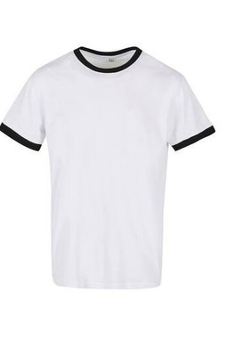 BUILD YOUR BRAND BYB022 - T-shirt Classique à Bordures Contrastées