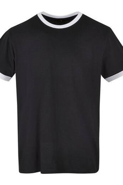 BUILD YOUR BRAND BYB022 - T-shirt Classique à Bordures Contrastées