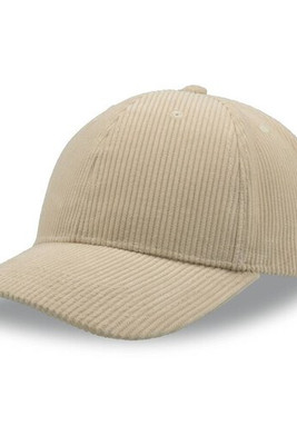 ATLANTIS HEADWEAR AT241 - Casquette 6 pans en corduroy recyclé