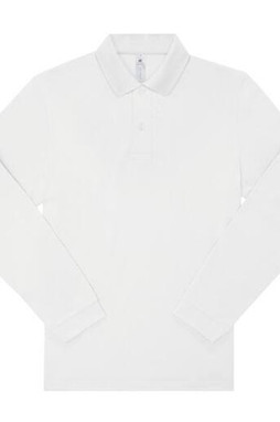 B&C BCU427 - Mens long sleeve poloshirt 210