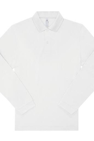 B&C BCU427 - Mens long sleeve poloshirt 210