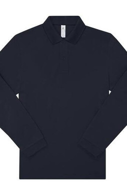 B&C BCU427 - Mens long sleeve poloshirt 210